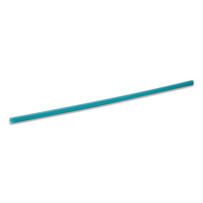 phade Marine Biodegradable Straws, 8.5", PHA, Ocean Blue, Wrapped, 300/Box, 4 Boxes/Carton