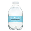 True Clear Purified Bottled Water, 8 oz Bottle, 24 Bottles/Carton, 182 Cartons/Pallet
