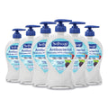 Softsoap Antibacterial Hand Soap, White Tea and Berry Fusion, 11.25 oz Pump Bottle, 6/Carton