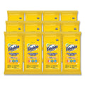 Fabuloso Multi Purpose Wipes, 7 x 7, Lemon, 24/Pack, 12 Packs/Carton