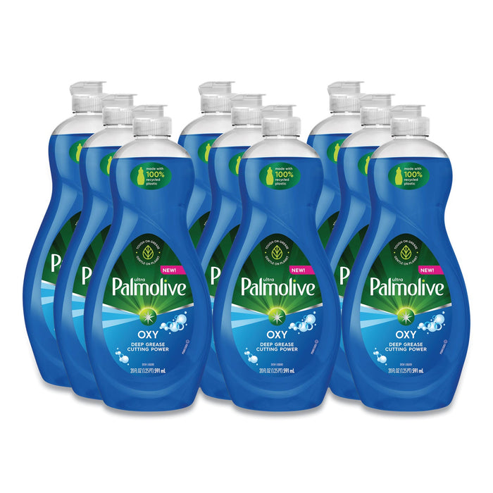 Ultra Palmolive Dishwashing Liquid, Unscented, 20 oz Bottle, 9/Carton