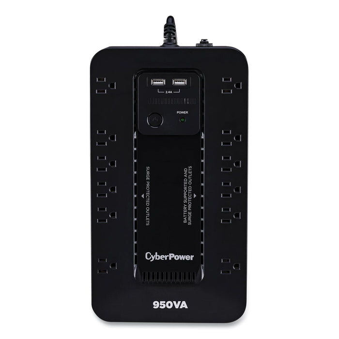 CyberPower SX950U UPS Battery Backup, 12 Outlets, 950 VA, 890 J