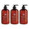 Soapbox Hand Soap, Coconut Milk and Sandalwood, 12 oz Pump Bottle, 3/Box