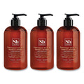 Soapbox Hand Soap, Coconut Milk and Sandalwood, 12 oz Pump Bottle, 3/Box