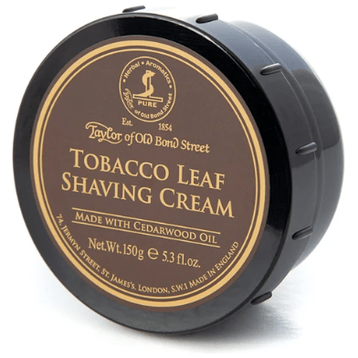 Taylor Of Old Bond Street Tobacco Leaf Shaving Cream 150G by Pasteur Pharmacy