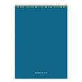 TOPS Docket Ruled Wirebound Pad with Cover, Wide/Legal Rule, Blue Cover, 70 Canary-Yellow 8.5 x 11.75 Sheets