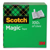 Scotch Magic Tape Refill, 1" Core, 1" x 36 yds, Clear