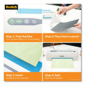 Scotch Laminating Pouches, 5 mil, 3.75" x 2.38", Gloss Clear, 20/Pack