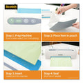 Scotch Laminating Pouches, 5 mil, 3.75" x 2.38", Gloss Clear, 100/Pack