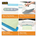 Scotch Laminating Pouches, 5 mil, 5.38" x 3.75", Gloss Clear, 20/Pack