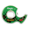 Scotch Magic Tape in Handheld Dispenser, 1" Core, 0.75" x 25 ft, Clear