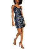 Aidan by Aidan Mattox Women's Mini Body Con Evening Dress by Vanessa Jane