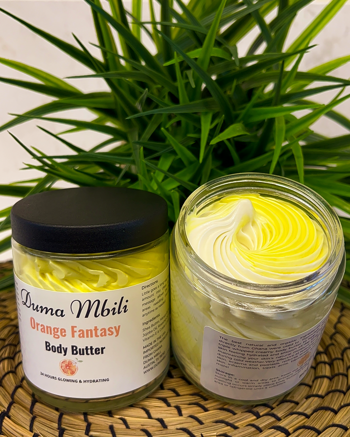 Orange Fantasy Whipped Body Butter by Duma Mbili LLC