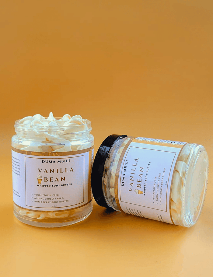 Vanilla Bean Whipped Body Butter by Duma Mbili LLC