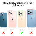 ZeroDamage Tempered Glass Rear Housing Protector (2-Pack) - iPhone 13 Pro by Zerodamage Sahara Case LLC