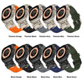 Silicone Apple Watch Band with Steel Buckle 42/44/45/49 MM by Arleathercraft