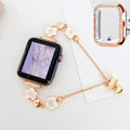 Diamond Apple Watch Strap Series 11/10/9/8/7/6/5/4/ SE / Ultra 1/2/3 by Arleathercraft