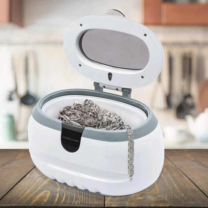 Ultrasonic Polishing Jewelry Cleaner Machine for Cleaning Eyeglasses & Jewelry by DailySale