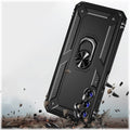 Military Kickstand Series with Belt Clip Case for Samsung Galaxy A14 5G - Black by Zerodamage Sahara Case LLC
