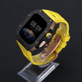 Luxury Mod Kit for Apple Watch 10/11 (42/46mm) - Rose Gold Edition by Arleathercraft