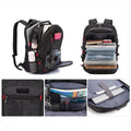 All-in-One Backpack with Anti-Theft lock Fits Laptops up to 17.3" by Zerodamage Sahara Case LLC