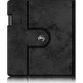 Indy Series Black Leather Bi-Fold Folio Case - reMarkable 2 by Zerodamage Sahara Case LLC