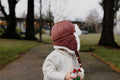 Faux Fur-Lined Kids Winter Hat | Windproof Toddler Trapper Hat by ozznekshoes