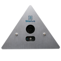 Silarius SIL-ELEVATOR2MP 2MP HD Corner/Elevator Security IP POE Camera CMOS - 2.8mm lens (NDAA Compliant) by Silarius