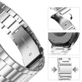 Luxury Stainless Steel Integrated Band for Samsung Galaxy Watch 8 & 7 I 40MM, 44MM, 46MM, 47MM by Arleathercraft