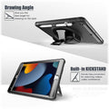 Raider Series Heavy Duty Hand Strap Case - iPad 10.2-inch by Zerodamage Sahara Case LLC