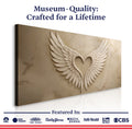 Wings Of Love Abstract Wall Art by Tailored Canvases