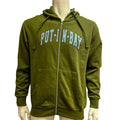 Coconut Creek Put-in-Bay Mens Ohio Zipped Hoodie, Size Medium by Vanessa Jane