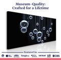 Modern Abstract Bubbles Wall Art by Tailored Canvases