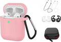 SaharaCase - Case Kit for Apple AirPods (1st Generation and 2nd Generation) - Pink Rose by Zerodamage Sahara Case LLC