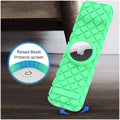 Apple TV 4K Remote Green Glow Silicone Case - Apple AirTag by Zerodamage Sahara Case LLC