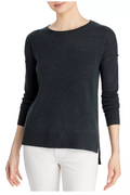 Aqua Cashmere High Low Cashmere Sweater by Vanessa Jane