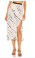 Sanctuary Womens Printed Slit Midi Skirt Pink, Size Medium by Vanessa Jane