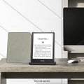 Amazon Kindle (2024) Case - Folio, Vegan Leather | Indy Series by Zerodamage Sahara Case LLC