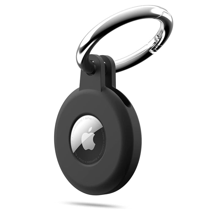 Sahara Black EasyClip Silicone Case - Apple AirTag by Zerodamage Sahara Case LLC