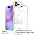 iPhone 17 Pro Max Clear Case - Slim, Anti-Slip Grip | Venture Series by Zerodamage Sahara Case LLC
