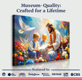 Jesus With Children Faith Wall Art IV by Tailored Canvases