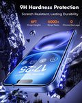 iPhone 17 Pro Screen Protector - Easy Apply Clear Tempered Glass Screen Protector | Zerodamage by Zerodamage Sahara Case LLC