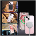 iPhone 15 Clear Kickstand Case with MagSafe | Venture Series by Zerodamage Sahara Case LLC
