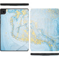 Inspire Series Blue Mable Folio Case - Galaxy Tab A8 by Zerodamage Sahara Case LLC