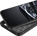 Bundle: Anti-Slip Series Case with Tempered Glass Screen and Camera Protector - Samsung Galaxy S23 by Zerodamage Sahara Case LLC