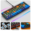Wired Gaming Keyboard & Mouse Combo - Anti-Ghosting Multi-Key, 68 Keys by Zerodamage Sahara Case LLC