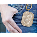 Gold Rhinestone Case - Apple AirPods 3 (3rd Generation) by Zerodamage Sahara Case LLC