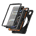 iPad Pro 11-inch (M4 2024 / M5 2025) Case - Heavy-Duty with Hand Strap | Raider-X Series by Zerodamage Sahara Case LLC