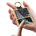 Inspire Series Marble Case with Ring - Samsung Galaxy Z Flip4 by Zerodamage Sahara Case LLC