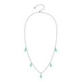 Emerald Layering Necklace by Fine Color Jewels